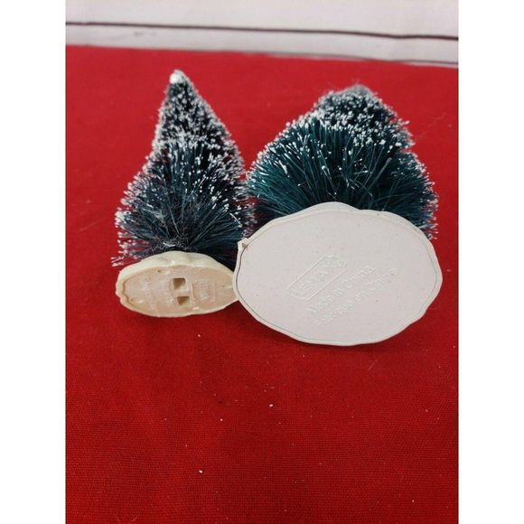 Choice Lemax 5.5" 3" Tree Arbre with snow - great for dollhouse miniatures 8B - Picture 5 of 7